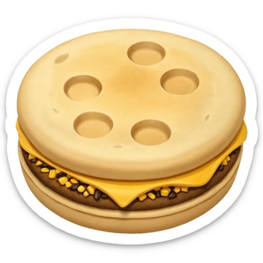 An arepa is a round, flat cake made from ground corn. It can be a simple side dish eaten with meals or a main dish when it's cut open and stuffed with a wide variety of fillings. Common fillings include shredded chicken and avocado, cheese, black beans, or meat.  sticker