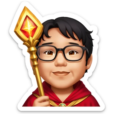 Crimson Spellbinder sticker