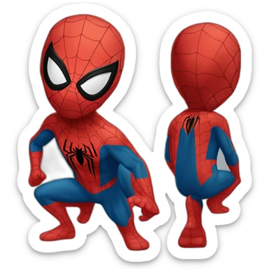 Algerian Spider-Man sticker