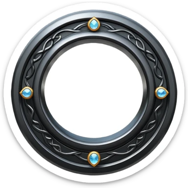 The rings of Sauron  sticker