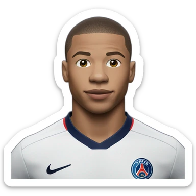 kylian mbappe, psg sticker