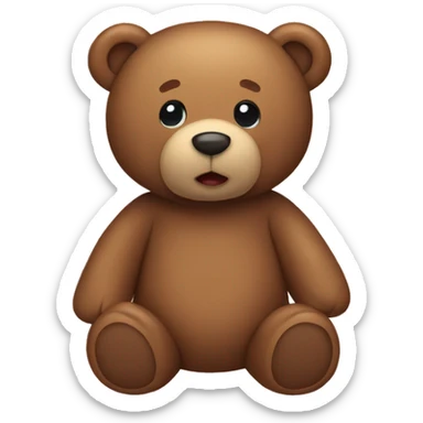 teddy bear  sticker