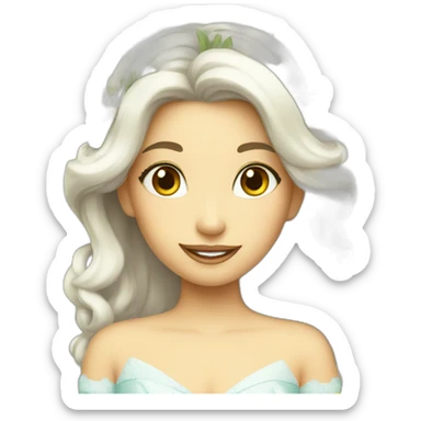 Daisy princesse sticker
