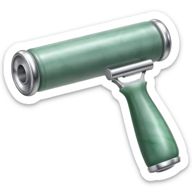 silver guasha and silver jade roller sticker