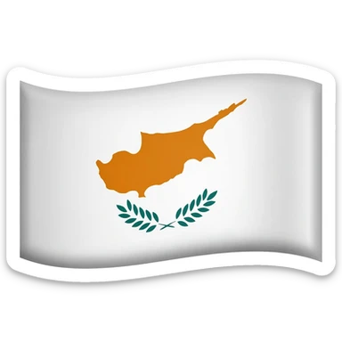 Chipre emoji flag sticker