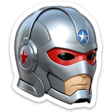DC Comics Peacemaker Helmet Chris Smith superhero HBO max sticker