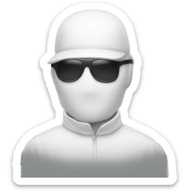 invisible man sticker