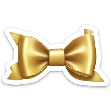 Disco ball wit bow sticker