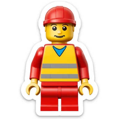 lego logo sticker