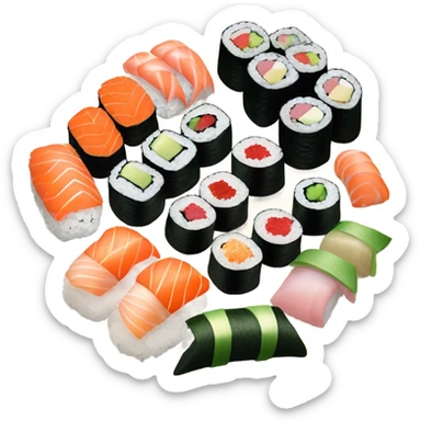 Sushi sticker