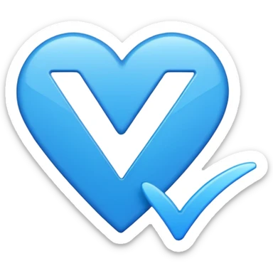 I want 🔵 blue tick like after id name of celebrities sticker