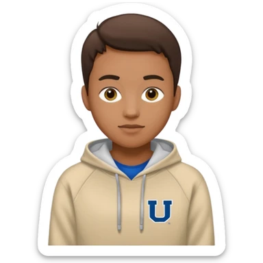 A second-year undergraduate sticker