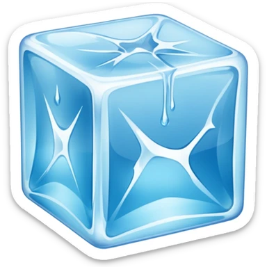 Break the ice sticker