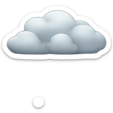 rain weather sticker