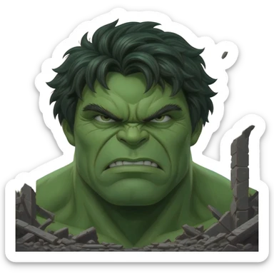 hulk sticker