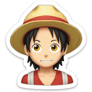 Luffy nika nika sticker