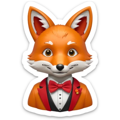  animatronic fox sticker