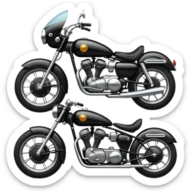 Motor bike  sticker
