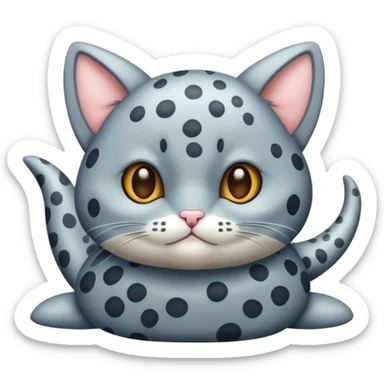 stingray kitty sticker