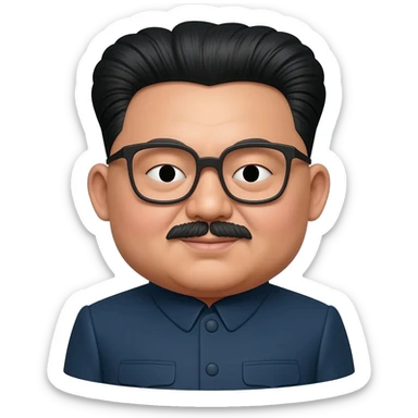kim jong un sticker
