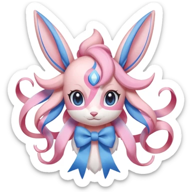 Anime Sylveon sticker