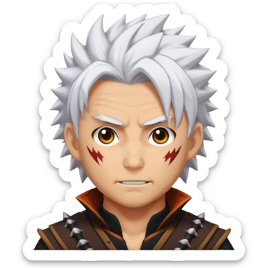 demon slayer tengen sticker