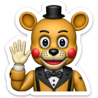 The puppet fnaf sticker