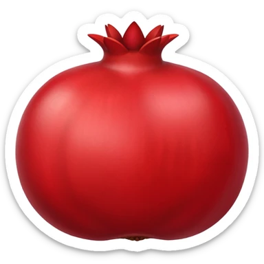 A pomegranate exactly from labour song cover photo  sticker