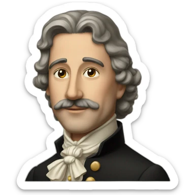 Charles Albert de savoie sticker