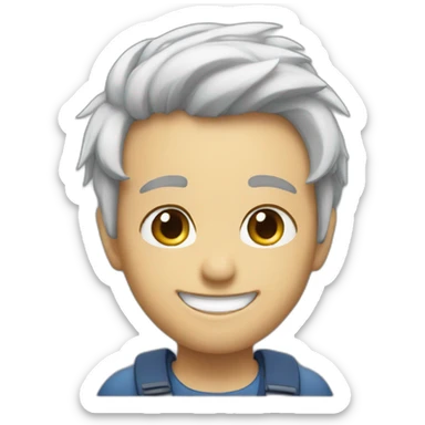 SKYLER THE SMILING PLANE sticker