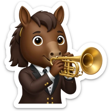 Jazz Horse sticker