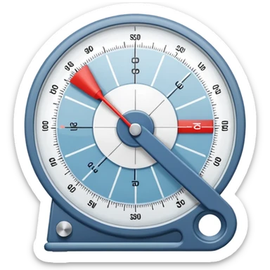 physiotherapy goniometer sticker