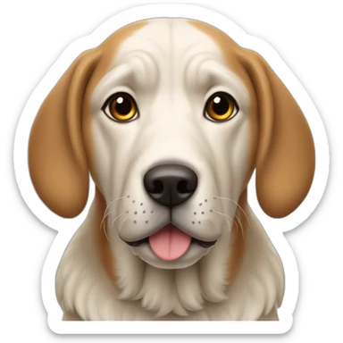 Grand mère chien sticker