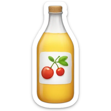 bottle of get 27 sticker