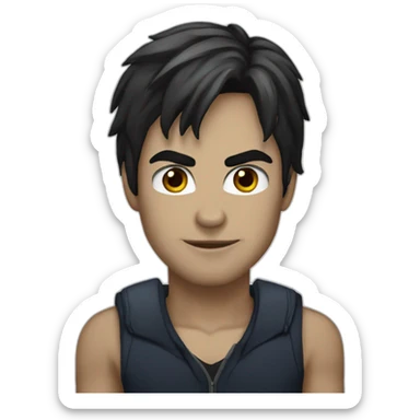 Damon dans vampire diaries sticker
