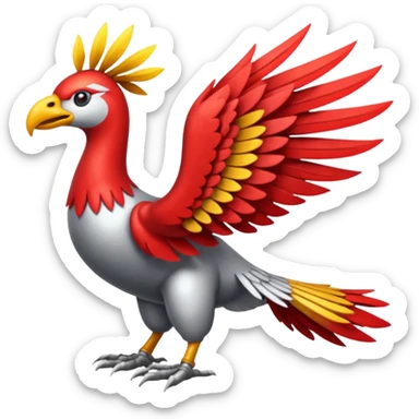 Skarmory-Ho-oh-fusion  sticker