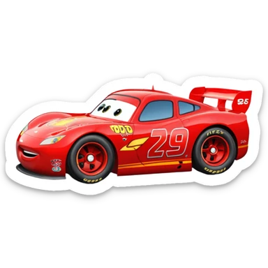 lightning mcqueen sticker