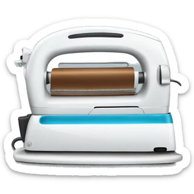 ironing machine sticker