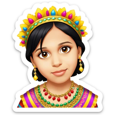 Colorful Parade Participant sticker