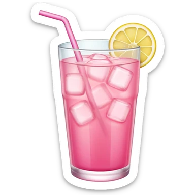 Pink lemonade sticker