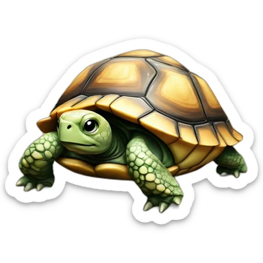 Chat écaille de tortue entrain de se coucher  sticker