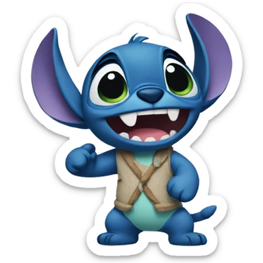 Stitch sticker