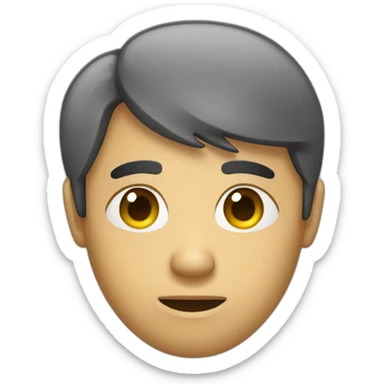 a developer intern who is very sleepy now sticker