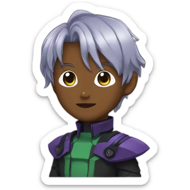 Evangelion Chibi sticker