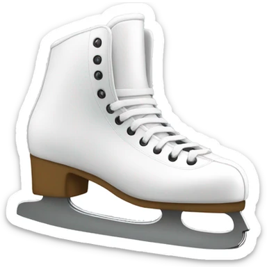 Figure skates sticker