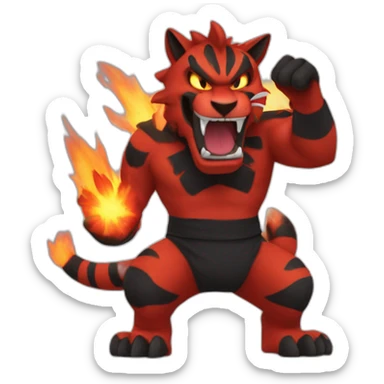 Incineroar sticker