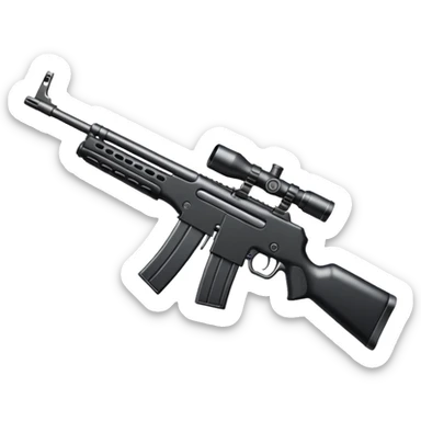 Rifle sticker