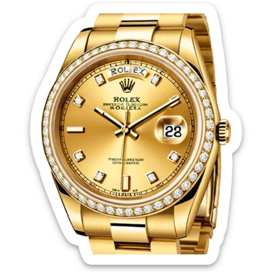 Rolex day date sticker