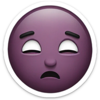 Sad but kiss sticker