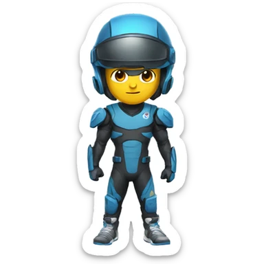 cyber sportsman sticker